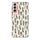 Feather pattern Printed Slim Cases and Cover for Galaxy S21 Plus