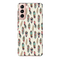 Feather pattern Printed Slim Cases and Cover for Galaxy S21 Plus