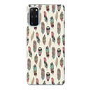 Feather pattern Printed Slim Cases and Cover for Galaxy S20