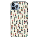 Feather pattern Printed Slim Cases and Cover for iPhone 13 Pro Max