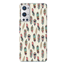 Feather pattern Printed Slim Cases and Cover for OnePlus 9R