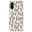 Feather pattern Printed Slim Cases and Cover for Redmi Note 10
