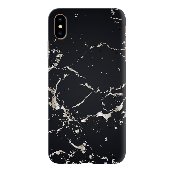 Dark Marble Printed Slim Cases and Cover for iPhone XS Max