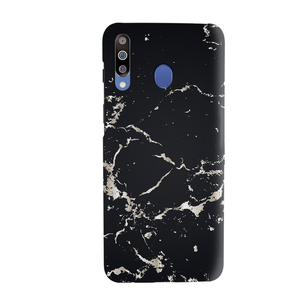 Dark Marble Printed Slim Cases and Cover for Galaxy M30