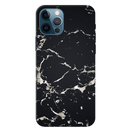 Dark Marble Printed Slim Cases and Cover for iPhone 12 Pro