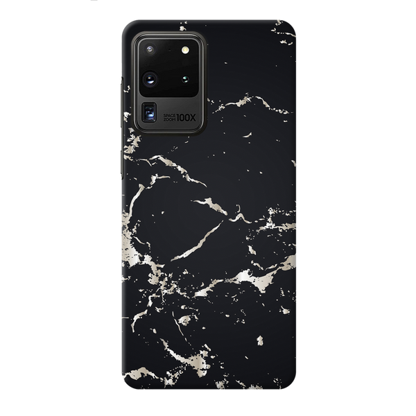 Dark Marble Printed Slim Cases and Cover for Galaxy S20 Ultra