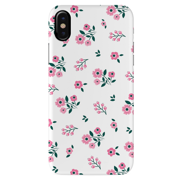 Pink florals Printed Slim Cases and Cover for iPhone X