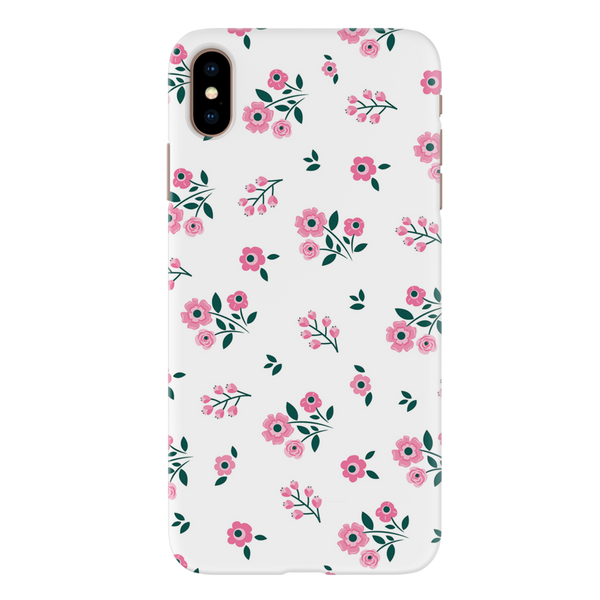 Pink florals Printed Slim Cases and Cover for iPhone XS Max