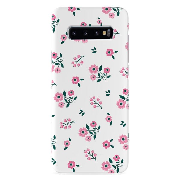 Pink florals Printed Slim Cases and Cover for Galaxy S10
