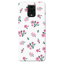 Pink florals Printed Slim Cases and Cover for Redmi Note 9 Pro Max