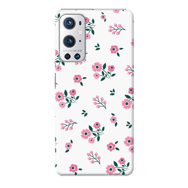 Pink florals Printed Slim Cases and Cover for OnePlus 9R