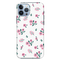 Pink florals Printed Slim Cases and Cover for iPhone 13 Pro