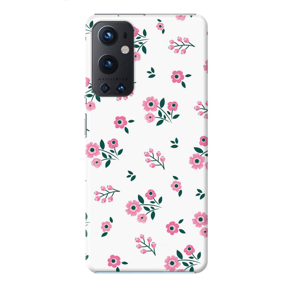 Pink florals Printed Slim Cases and Cover for OnePlus 9 Pro