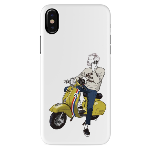 Scooter 75 Printed Slim Cases and Cover for iPhone X