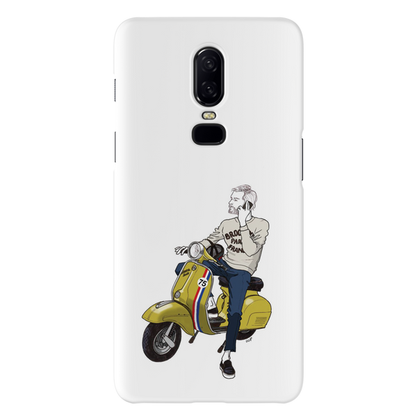 Scooter 75 Printed Slim Cases and Cover for OnePlus 6