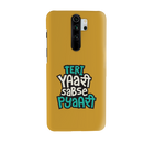 Teri Yari sabse pyari Printed Slim Cases and Cover for Redmi Note 8 Pro