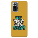 Teri Yari sabse pyari Printed Slim Cases and Cover for Redmi Note 10 Pro