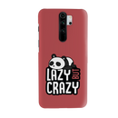Lazy but crazy Printed Slim Cases and Cover for Redmi Note 8 Pro