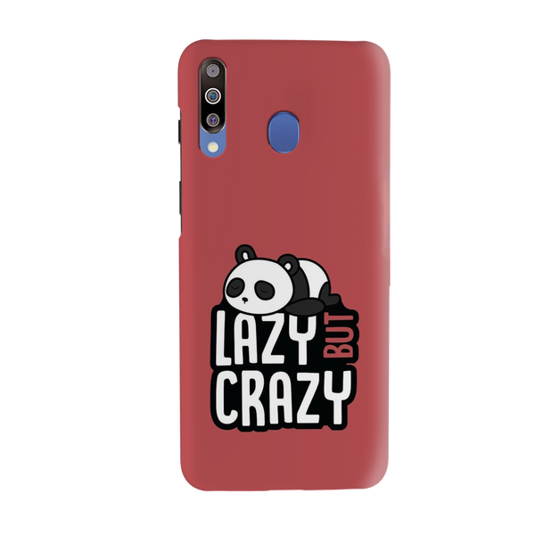 Lazy but crazy Printed Slim Cases and Cover for Galaxy M30