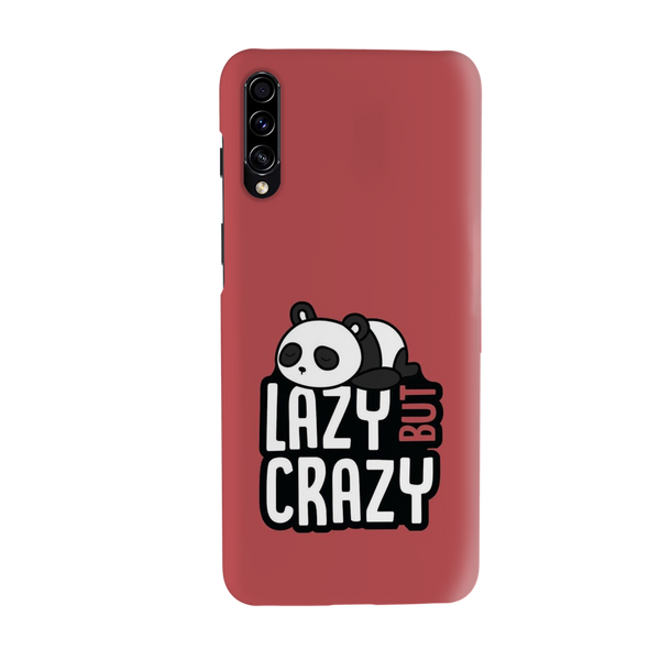 Lazy but crazy Printed Slim Cases and Cover for Galaxy A50