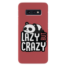 Lazy but crazy Printed Slim Cases and Cover for Galaxy S10E