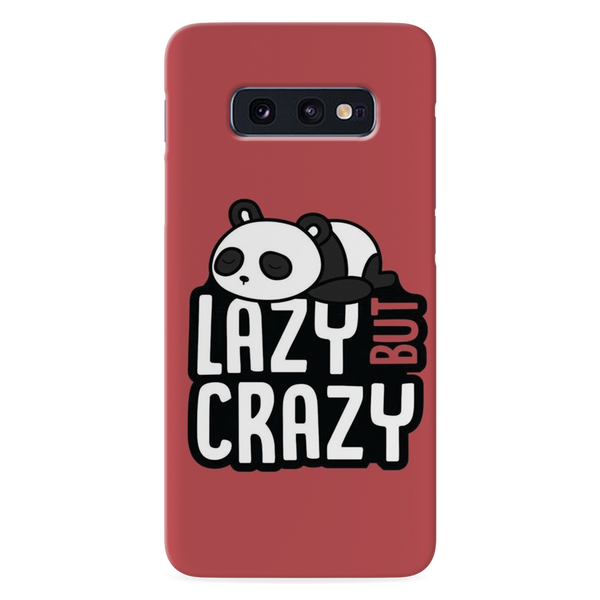 Lazy but crazy Printed Slim Cases and Cover for Galaxy S10E