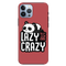 Lazy but crazy Printed Slim Cases and Cover for iPhone 13 Pro