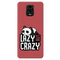 Lazy but crazy Printed Slim Cases and Cover for Redmi Note 9 Pro Max