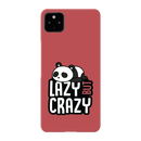 Lazy but crazy Printed Slim Cases and Cover for Pixel 4A