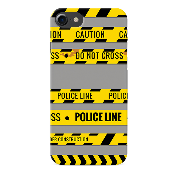 Police line Printed Slim Cases and Cover for iPhone 7