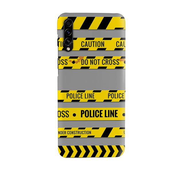 Police line Printed Slim Cases and Cover for Galaxy A50