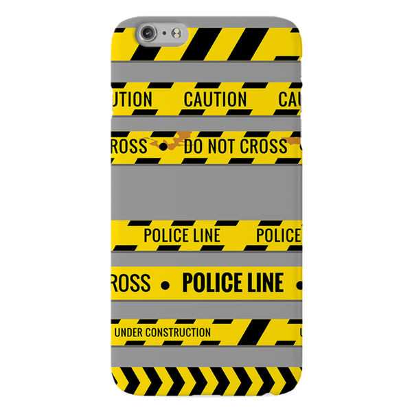 Police line Printed Slim Cases and Cover for iPhone 6 Plus