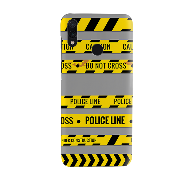 Police line Printed Slim Cases and Cover for Redmi Note 7 Pro