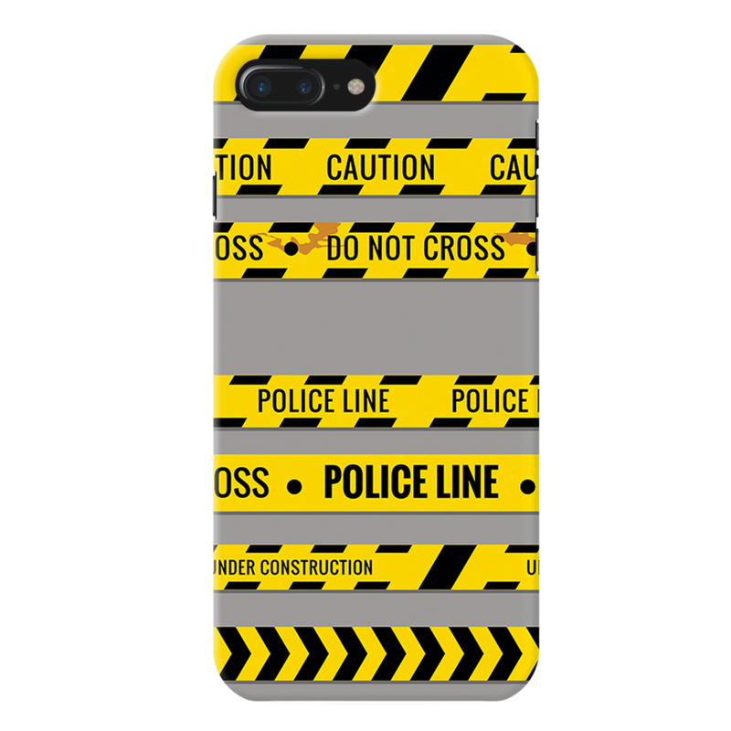 Police line Printed Slim Cases and Cover for iPhone 7 Plus
