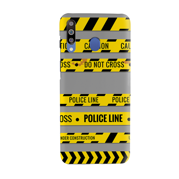 Police line Printed Slim Cases and Cover for Galaxy M30