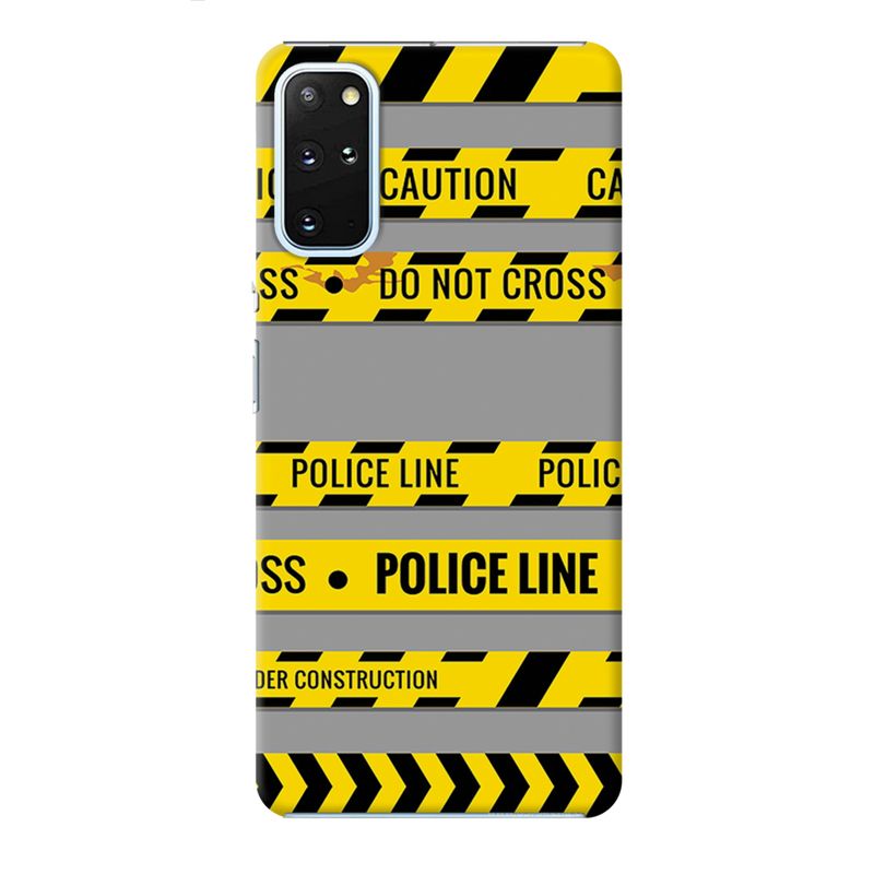 Police line Printed Slim Cases and Cover for Galaxy S20