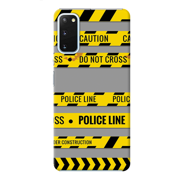 Police line Printed Slim Cases and Cover for Galaxy S20 Plus
