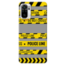 Police line Printed Slim Cases and Cover for Redmi Note 10