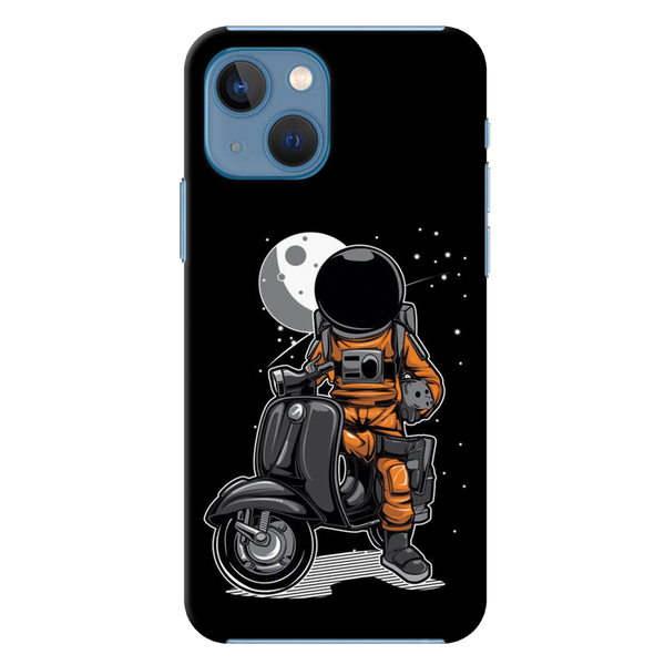 iphone 13 mini Astronaut scooter Printed Slim Cases