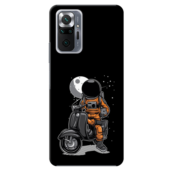 Astronaut scooter Printed Slim Cases and Cover for Redmi Note 10 Pro Max