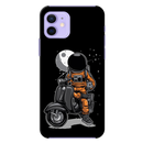 Astronaut scooter Printed Slim Cases and Cover for iPhone 12 Mini