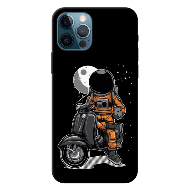 Astronaut scooter Printed Slim Cases and Cover for iPhone 12 Pro