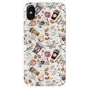 Coffee first Printed Slim Cases and Cover for iPhone XS