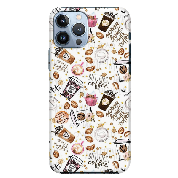 Coffee first Printed Slim Cases and Cover for iPhone 13 Pro Max