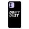 Don't quit Printed Slim Cases and Cover for iPhone 12