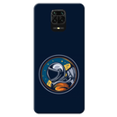 Astranaut Pattern Printed Slim Cases and Cover for Redmi Note 9 Pro Max