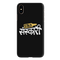 Stay Sanskari Printed Slim Cases and Cover for iPhone XS Max