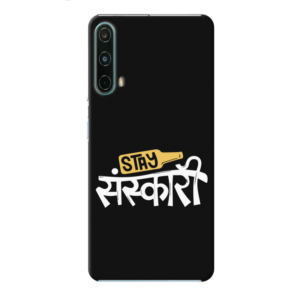 Stay Sanskari Printed Slim Cases and Cover for OnePlus Nord CE 5G