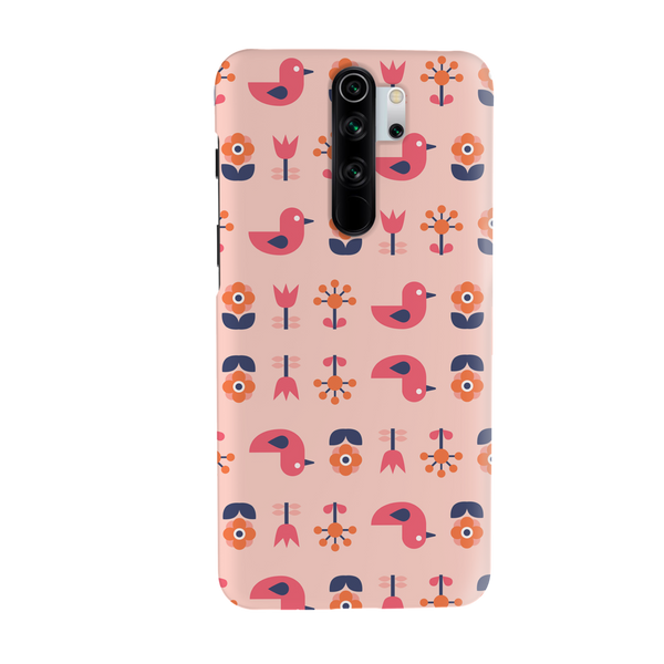 Duck and florals Printed Slim Cases and Cover for Redmi Note 8 Pro