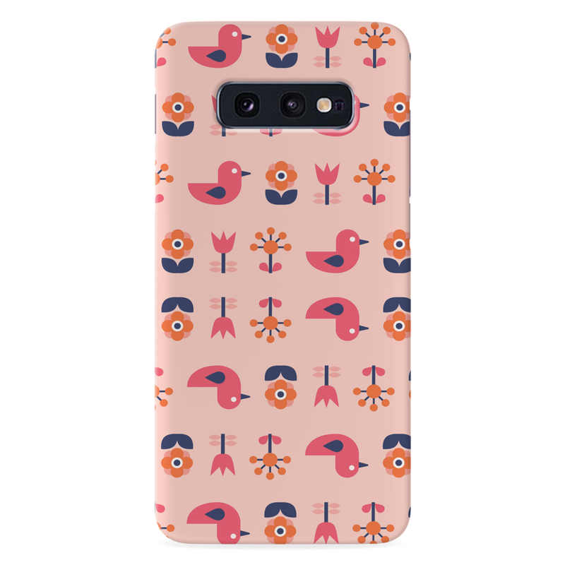 Duck and florals Printed Slim Cases and Cover for Galaxy S10E